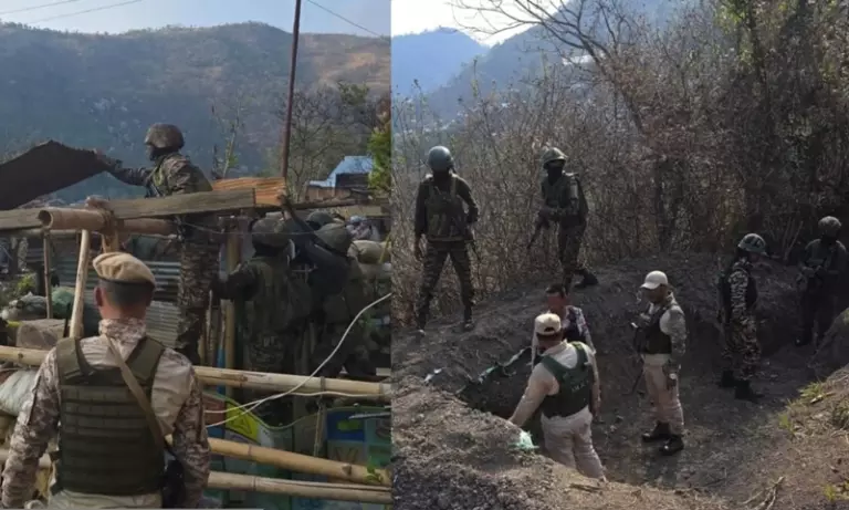 Manipur : बंकर कार्रवाई के बाद उखरुल-कामजोंग इलाके में नागा-कुकी मुठभेड़ फिर शुरू Manipur : बंकर कार्रवाई के बाद उखरुल-कामजोंग इलाके में नागा-कुकी मुठभेड़ फिर शुरू