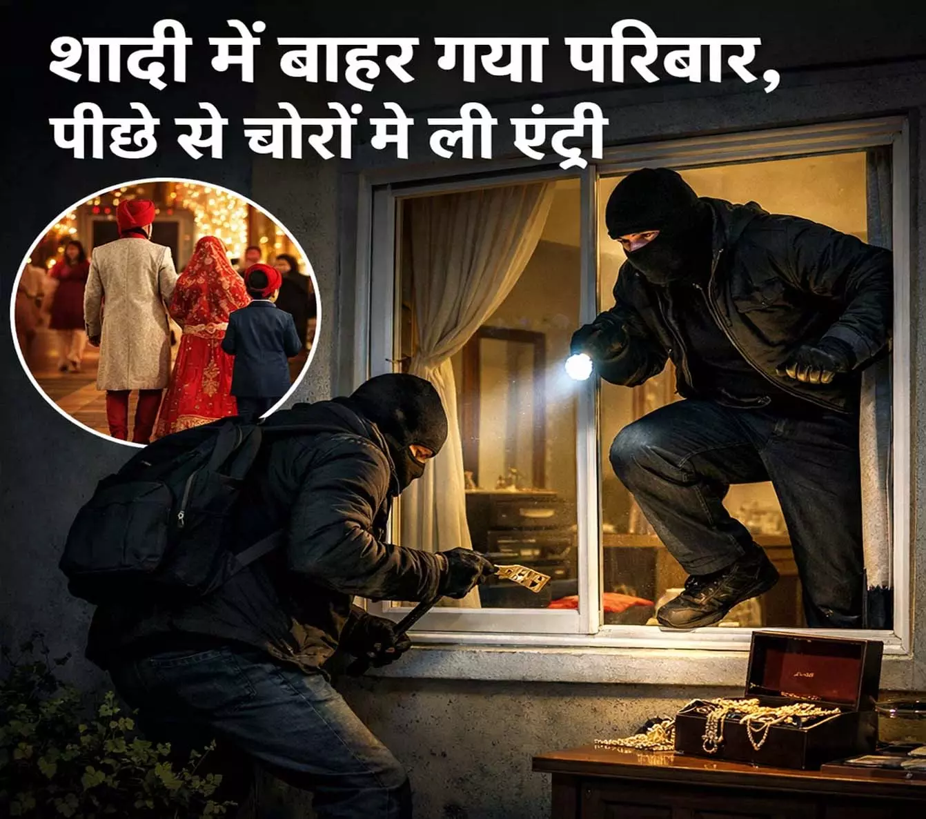 Raipur Breaking: शादी में बाहर गया परिवार, पीछे से चोरों ने ली एंट्री Raipur Breaking: शादी में बाहर गया परिवार, पीछे से चोरों ने ली एंट्री