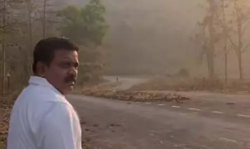 IED बम जहां बिछी रहती थी वहां पैदल चले गृहमंत्री विजय शर्मा
