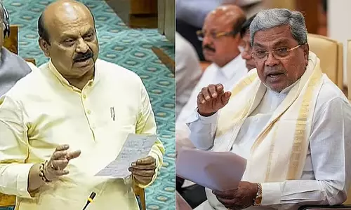 चॉपर यात्रा विवाद: बोम्मई के समय खर्च हुए पैसे; CM ने विपक्षी पार्टियों पर पलटवार किया चॉपर यात्रा विवाद: बोम्मई के समय खर्च हुए पैसे; CM ने विपक्षी पार्टियों पर पलटवार किया