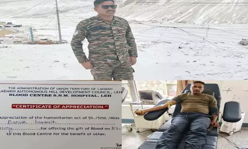 Jawan Banoth Dasharath: लेह-लद्दाख में सेवा करते हुए मानवता के लिए प्रशंसा की गई