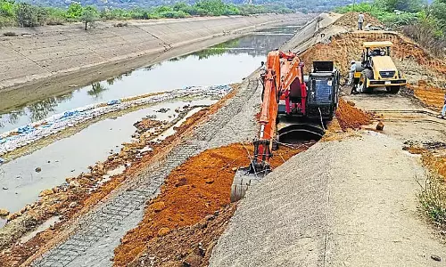 Karnataka : टूटी हुई तुंगभद्रा नहर की मरम्मत के काम में देरी