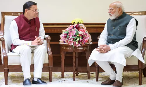 उत्तराखंड के CM धामी ने पीएम मोदी से की मुलाकात, विकास और प्रमुख परियोजनाओं पर चर्चा की