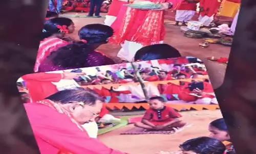 CM साय ने नन्हीं बेटियों का विधि-विधान से किया पूजन