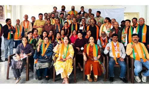 BJP ने जम्मू पूर्वी मंडल में प्रशिक्षण शिविर का समापन किया