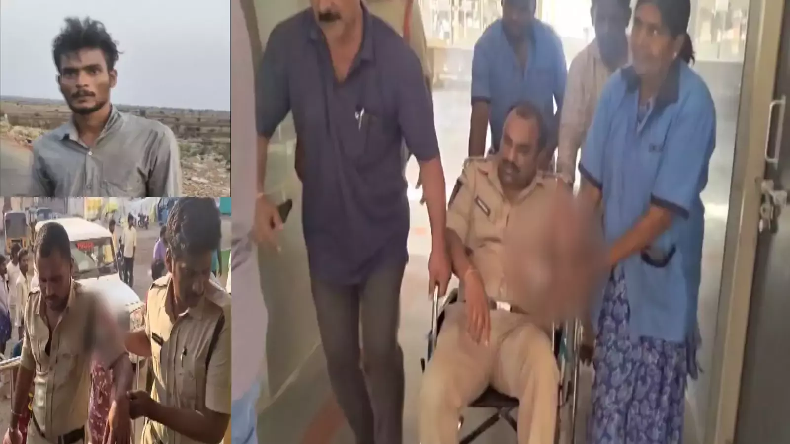 Tadipatri: घटना के रीकंस्ट्रक्शन के दौरान आरोपी ने पुलिस पर हमला किया, पैरों में गोली लगी