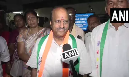 पुडुचेरी में मंत्री के. लक्ष्मीनारायणन का कांग्रेस पर हमला, बोले