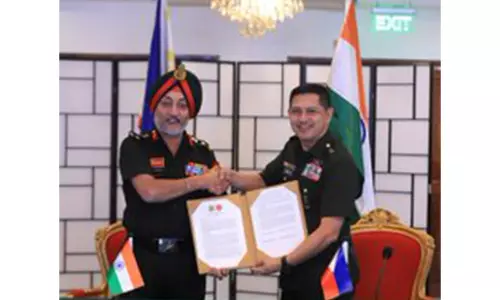 भारतीय सेना और Philippines सेना ने पहली बार सेना-स्तरीय वार्ता की भारतीय सेना और Philippines सेना ने पहली बार सेना-स्तरीय वार्ता की