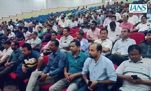 त्रिपुरा में TTAADC चुनाव के लिए मतदान कर्मचारियों का प्रशिक्षण सम्पन्न त्रिपुरा में TTAADC चुनाव के लिए मतदान कर्मचारियों का प्रशिक्षण सम्पन्न