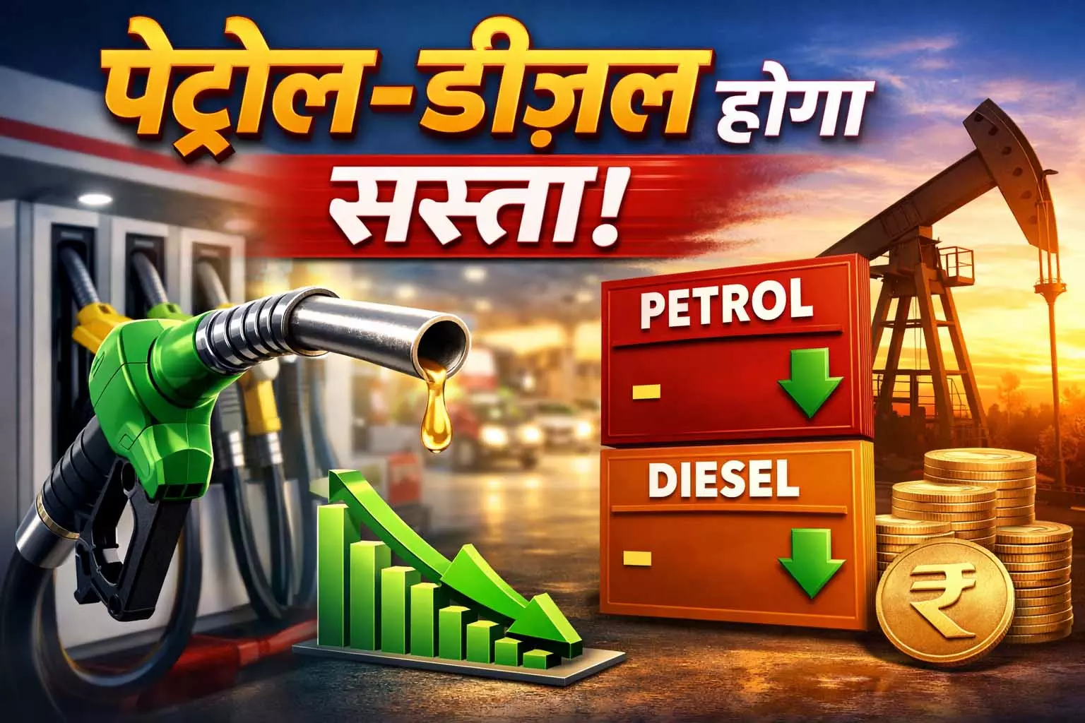 पेट्रोल-डीजल पर एक्साइज ड्यूटी घटाई, अगर तेल कंपनियां दाम में कटौती करती हैं तो फ्यूल के दाम 10 रुपये तक हो सकते हैं कम पेट्रोल-डीजल पर एक्साइज ड्यूटी घटाई, अगर तेल कंपनियां दाम में कटौती करती हैं तो फ्यूल के दाम 10 रुपये तक हो सकते हैं कम