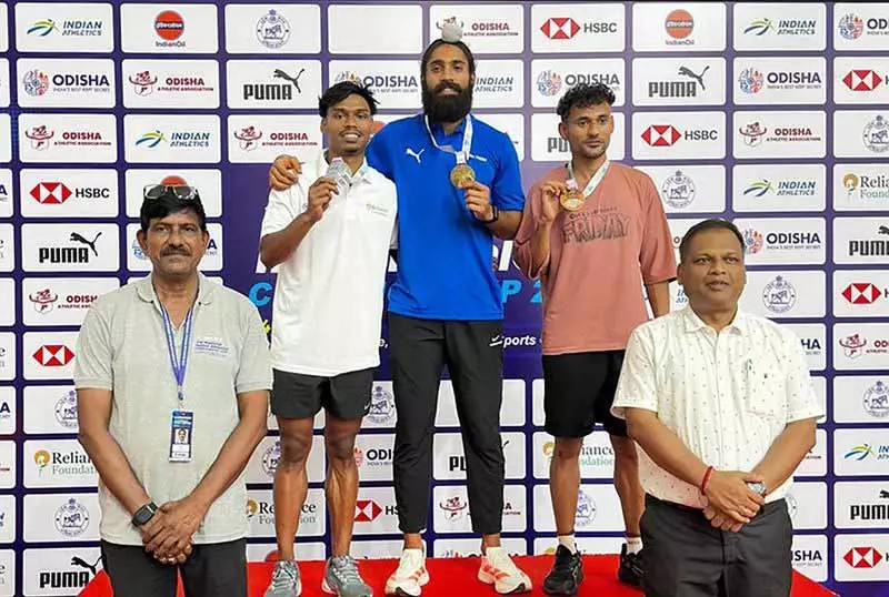 Jalandhar: नेशनल इंडोर एथलेटिक्स चैंपियनशिप में 60m में शहर के स्प्रिंटर ने चमक बिखेरी Jalandhar: नेशनल इंडोर एथलेटिक्स चैंपियनशिप में 60m में शहर के स्प्रिंटर ने चमक बिखेरी