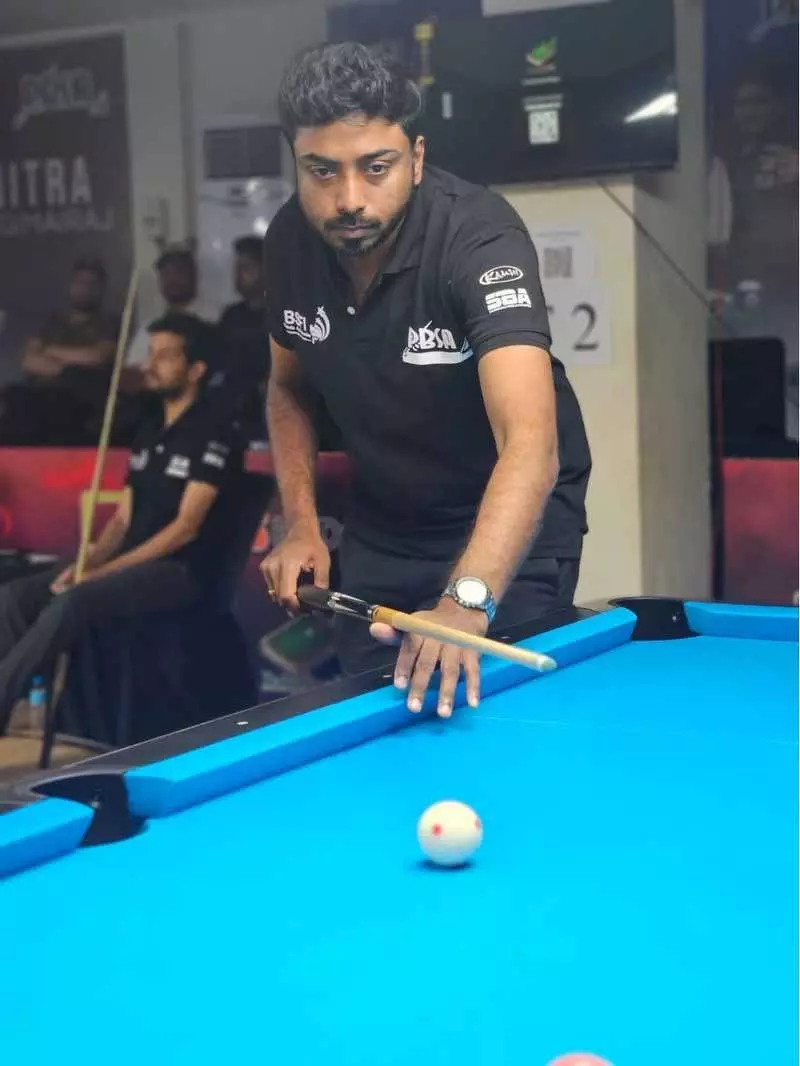 Ludhiana: नेशनल पूल टूर्नामेंट का तीसरा दिन तनावपूर्ण रहा Ludhiana: नेशनल पूल टूर्नामेंट का तीसरा दिन तनावपूर्ण रहा
