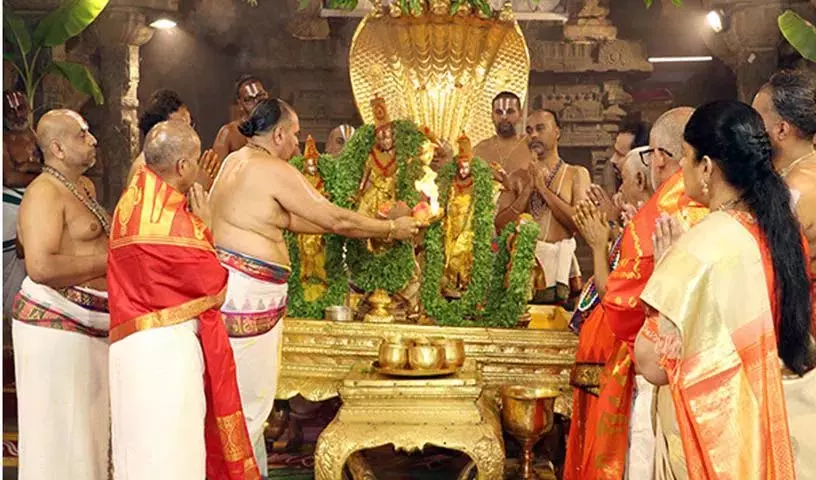 Tirumala में भगवान राम का त्योहार बड़े समारोह के साथ मनाया गया Tirumala में भगवान राम का त्योहार बड़े समारोह के साथ मनाया गया