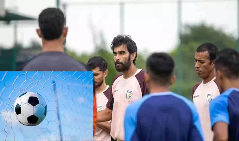 Indian Football Team को कोच्चि स्टेडियम में एंट्री नहीं मिली Indian Football Team को कोच्चि स्टेडियम में एंट्री नहीं मिली