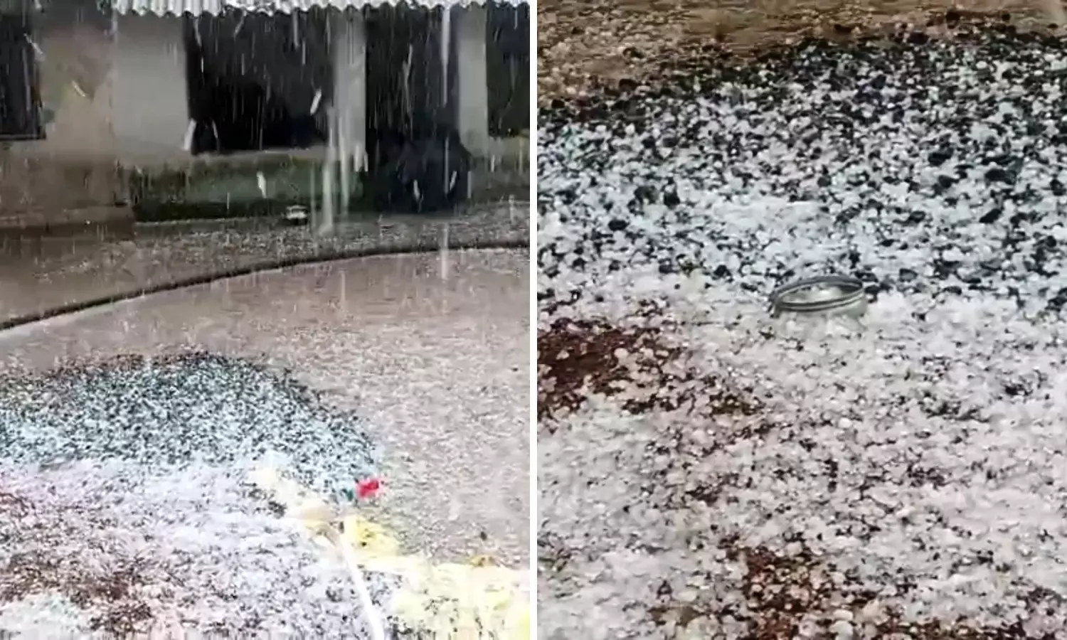 Ananthagiri में अचानक ओले गिरने से मलिंगावलासा गांव में अफ़रा-तफ़री Ananthagiri में अचानक ओले गिरने से मलिंगावलासा गांव में अफ़रा-तफ़री