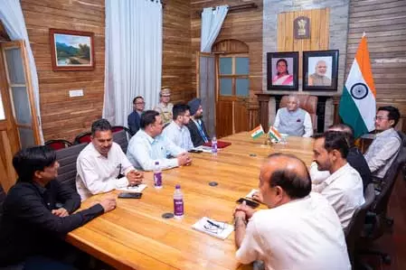 मिजोरम के लिए ‘गेम चेंजर’ साबित होगी बैराबी-सैरांग रेल लाइन: राज्यपाल मिजोरम के लिए ‘गेम चेंजर’ साबित होगी बैराबी-सैरांग रेल लाइन: राज्यपाल