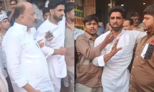 Hyderabad: एक व्यक्ति ने हिरासत में टॉर्चर का आरोप लगाया, पुलिस कमिश्नर ने रिपोर्ट मांगी Hyderabad: एक व्यक्ति ने हिरासत में टॉर्चर का आरोप लगाया, पुलिस कमिश्नर ने रिपोर्ट मांगी