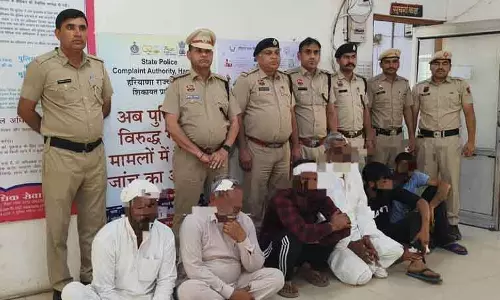 Haryana के करनाल गांव में ज़मीन विवाद में डबल मर्डर के लिए छह लोग गिरफ्तार Haryana के करनाल गांव में ज़मीन विवाद में डबल मर्डर के लिए छह लोग गिरफ्तार