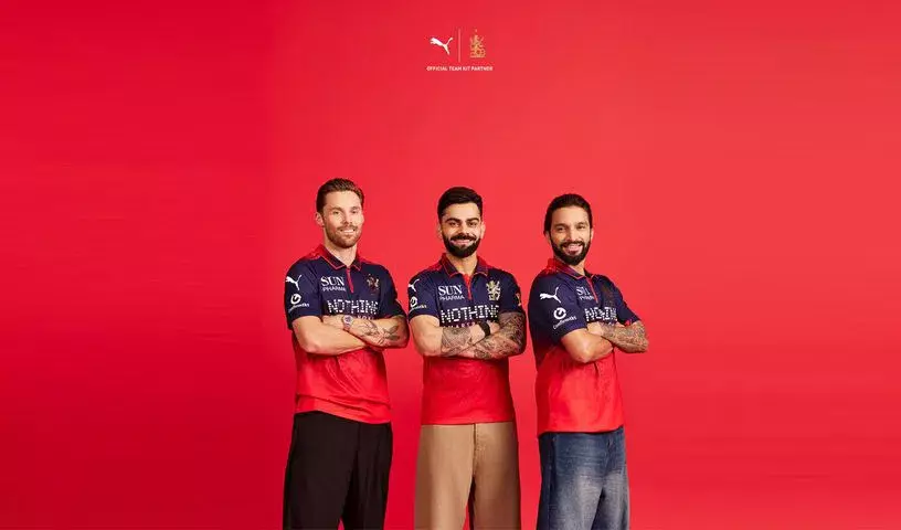 PUMA इंडिया ने RCB ब्रॉडकास्ट चैनल लॉन्च किया जिसमें विराट कोहली, फिल साल्ट और वेंकटेश अय्यर शामिल PUMA इंडिया ने RCB ब्रॉडकास्ट चैनल लॉन्च किया जिसमें विराट कोहली, फिल साल्ट और वेंकटेश अय्यर शामिल