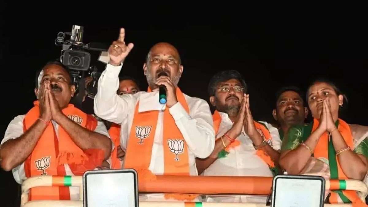 Hyderabad: बंदी संजय ने परिसीमन टिप्पणी को लेकर रेवंत रेड्डी की आलोचना