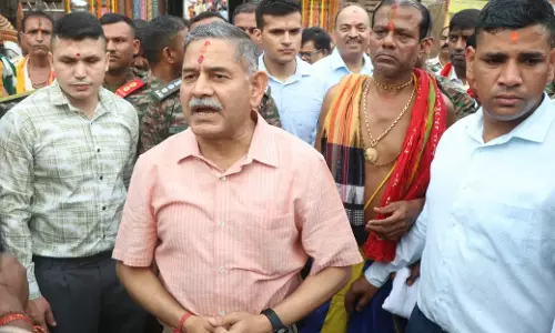 सेना प्रमुख उपेंद्र द्विवेदी ने Puri जगन्नाथ मंदिर में दर्शन किए, देश की मजबूती के लिए प्रार्थना की