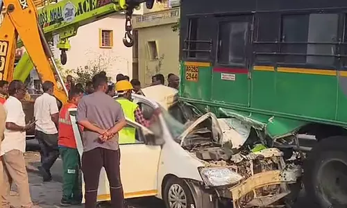 Bengaluru में भयानक हादसा: तिरुपति जा रहे पूरे परिवार की दर्दनाक मौत
