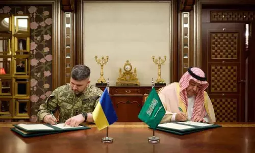 Ukraine और सऊदी अरब अहम रक्षा सहयोग पर सहमत हुए