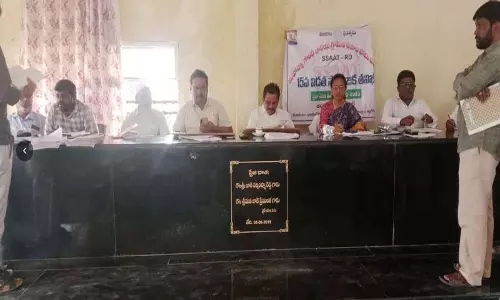MPDO Office में चंदमपेट मंडल के रोज़गार के काम का रिव्यू किया गया MPDO Office में चंदमपेट मंडल के रोज़गार के काम का रिव्यू किया गया