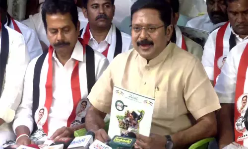 AMMK ने 2026 के राज्य चुनावों से पहले 120 चुनावी वादे जारी किए, तमिलों के लिए 85% नौकरियों का वादा किया