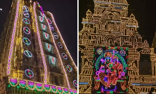 Brahmotsavam  मंदिर में ब्रह्मोत्सव की धूम