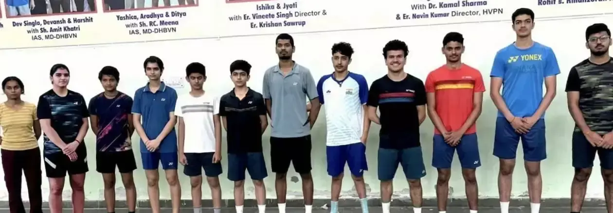 Hisar: बैडमिंटन नर्सरी के खिलाड़ियों ने राष्ट्रीय और अंतरराष्ट्रीय मुकाबलों में बढ़ाया मान