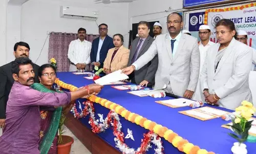 Nalgonda के जज ने कहा कि लोक अदालतों से जल्द न्याय मिलेगा Nalgonda के जज ने कहा कि लोक अदालतों से जल्द न्याय मिलेगा
