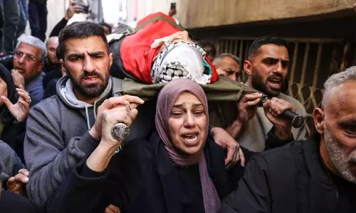 West Bank : इज़राइली गोलीबारी में 15 साल के फ़िलिस्तीनी किशोर की मौत West Bank : इज़राइली गोलीबारी में 15 साल के फ़िलिस्तीनी किशोर की मौत