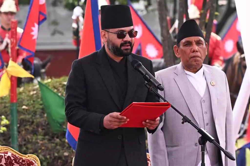 Nepal में बालेंद्र शाह ने प्रधानमंत्री पद की शपथ ली Nepal में बालेंद्र शाह ने प्रधानमंत्री पद की शपथ ली