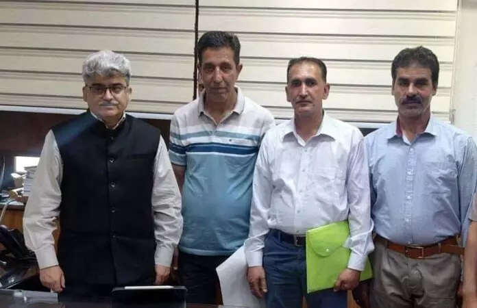 NGHEU के प्रतिनिधिमंडल ने CS, एडमिनिस्ट्रेटिव सेक्रेटरी APD से मुलाकात की NGHEU के प्रतिनिधिमंडल ने CS, एडमिनिस्ट्रेटिव सेक्रेटरी APD से मुलाकात की