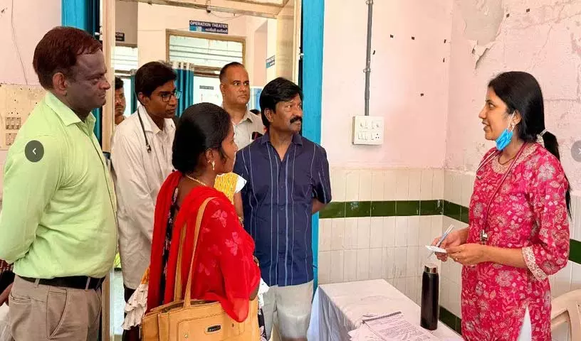 ग्रामीण लोगों को मेडिकल कैंप का फ़ायदा उठाना चाहिए: DMHO पुतला श्रीनिवास ग्रामीण लोगों को मेडिकल कैंप का फ़ायदा उठाना चाहिए: DMHO पुतला श्रीनिवास