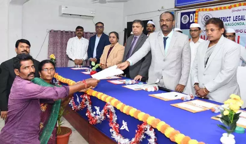 Nalgonda के जज ने कहा कि लोक अदालतों से जल्द न्याय मिलेगा Nalgonda के जज ने कहा कि लोक अदालतों से जल्द न्याय मिलेगा