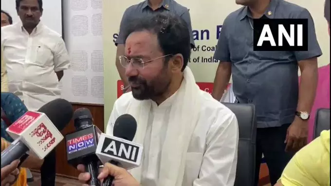 जी. किशन रेड्डी का दावा: अमेरिका-ईरान तनाव के बावजूद भारत में पेट्रोल और LPG की कोई कमी नहीं जी. किशन रेड्डी का दावा: अमेरिका-ईरान तनाव के बावजूद भारत में पेट्रोल और LPG की कोई कमी नहीं