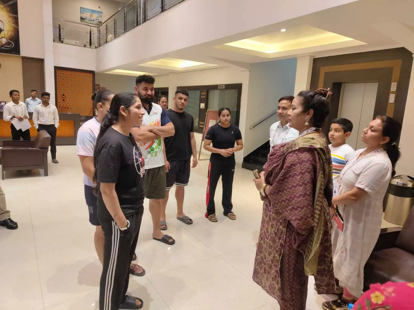 खेलों इंडिया ट्राइबल गेम्स 2026: संचालक तनुजा सलाम ने तैयारियों का लिया जायजा खेलों इंडिया ट्राइबल गेम्स 2026: संचालक तनुजा सलाम ने तैयारियों का लिया जायजा