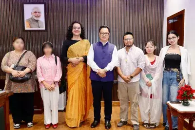 पूर्वोत्तर प्रतिनिधिमंडल ने किरेन रिजिजू को ट्रांस बिल से जुड़ी चिंताओं से अवगत कराया पूर्वोत्तर प्रतिनिधिमंडल ने किरेन रिजिजू को ट्रांस बिल से जुड़ी चिंताओं से अवगत कराया