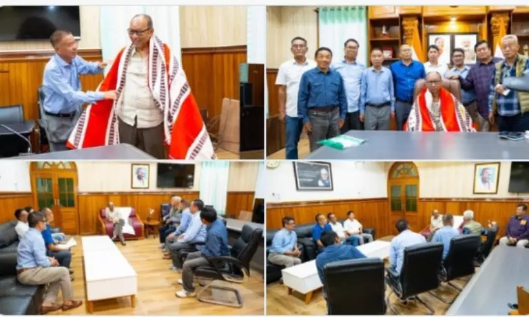Manipur: CM युमनाम खेमचंद सिंह ने उखरुल CSOs से मुलाकात की; जातीय तनाव के बीच शांति पर ज़ोर