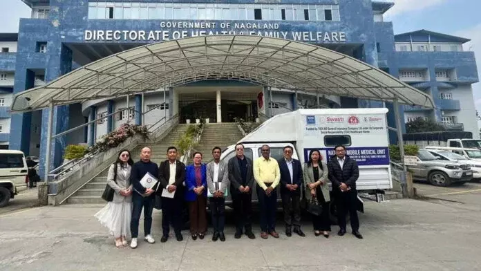 NHM ने नागालैंड स्वास्थ्य विभाग को मोबाइल मेडिकल यूनिट सौंपी NHM ने नागालैंड स्वास्थ्य विभाग को मोबाइल मेडिकल यूनिट सौंपी