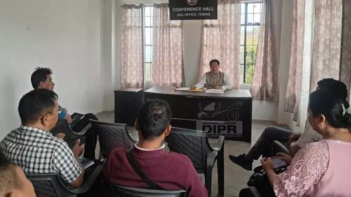 Nagaland : टेनिंग, पेरेन में ऑफिस हेड्स की मीटिंग हुई Nagaland : टेनिंग, पेरेन में ऑफिस हेड्स की मीटिंग हुई