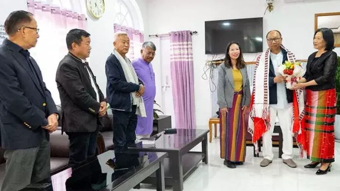 Manipur : उखरुल सीएसओ प्रतिनिधिमंडल ने मणिपुर के मुख्यमंत्री से मुलाकात की