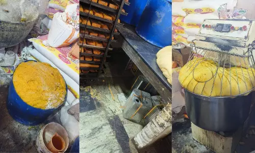Unsafe biscuits, बन, टोस्ट: हैदराबाद में एक और बेकरी यूनिट पर छापा