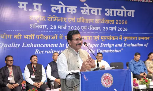Indore : MPPSC ने एग्जाम क्वालिटी बढ़ाने पर नेशनल सेमिनार होस्ट किया Indore : MPPSC ने एग्जाम क्वालिटी बढ़ाने पर नेशनल सेमिनार होस्ट किया