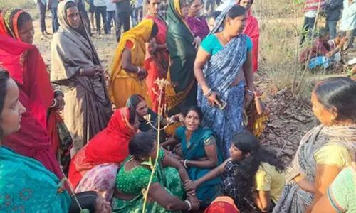 हाथियों ने महुआ चुन रही महिला को कुचला हाथियों ने महुआ चुन रही महिला को कुचला