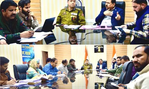 DC ने जिला स्तरीय NCORD बैठक में नशा विरोधी उपायों की समीक्षा की DC ने जिला स्तरीय NCORD बैठक में नशा विरोधी उपायों की समीक्षा की