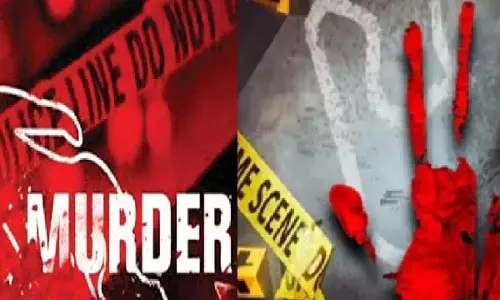 नाबालिग बेटी के सामने पत्नी की हत्‍या, पड़ोसियों ने आरोपी को दबोचा