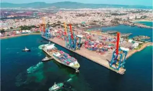 Visakhapatnam पोर्ट ने कार्गो थ्रूपुट में बनाया नया रिकॉर्ड